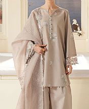 Cross Stitch Beige Lawn Suit- Pakistani Lawn Dress