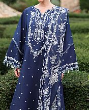 Cross Stitch Navy Blue Lawn Suit- Pakistani Lawn Dress