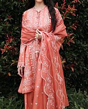 Cross Stitch Coral Lawn Suit- Pakistani Lawn Dress