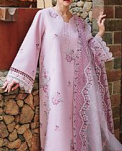 Cross Stitch Pink Lawn Suit- Pakistani Designer Lawn Suits