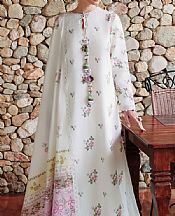Cross Stitch White Lawn Suit- Pakistani Designer Lawn Suits