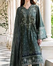 Cross Stitch Green Lawn Suit- Pakistani Lawn Dress