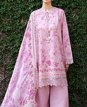 Cross Stitch Pink Lawn Suit- Pakistani Lawn Dress