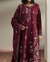 Maroon Lawn Suit