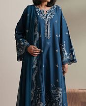 Denim Blue Lawn Suit