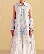 Cross Stitch Light Grey Lawn Suit- Pakistani Designer Lawn Suits
