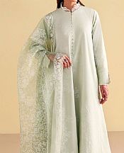 Light Turquoise Lawn Suit