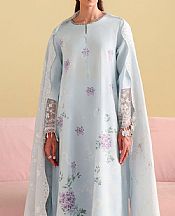 Baby Blue Lawn Suit