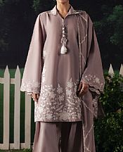 Cross Stitch Mauve Lawn Suit- Pakistani Designer Lawn Suits