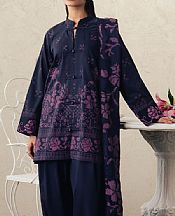Cross Stitch Midnight Blue Lawn Suit- Pakistani Lawn Dress