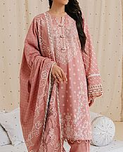 Peach Khaddar Suit