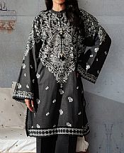 Cross Stitch Black Khaddar Suit (2 Pcs)- Pakistani Winter Clothing