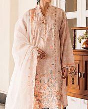Cross Stitch Peach Lawn Suit- Pakistani Lawn Dress