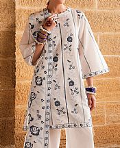 Cross Stitch White Lawn Suit- Pakistani Designer Lawn Suits
