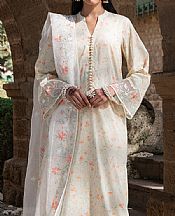 Cross Stitch Pale Leaf Lawn Suit- Pakistani Lawn Dress