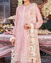 Cross Stitch Pink Lawn Suit- Pakistani Lawn Dress