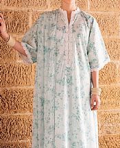 Cross Stitch Light Grey/Mint Lawn Suit- Pakistani Designer Lawn Suits