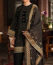 Cross Stitch Black Jacquard Suit- Pakistani Designer Lawn Suits