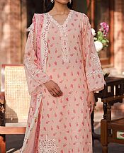 Cross Stitch Dusty Pink Lawn Suit- Pakistani Designer Lawn Suits