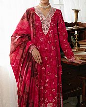 Pink Khaddar Suit