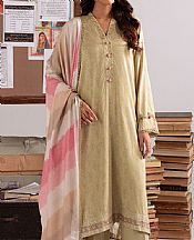 Cross Stitch Light Green Linen Suit- Pakistani Winter Dress