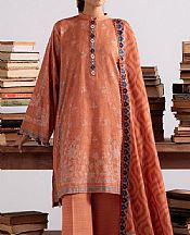 Cross Stitch Coral Khaddar Suit- Pakistani Winter Dress