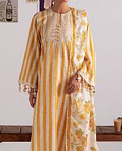 Cross Stitch Ivory Khaddar Suit- Pakistani Winter Dress