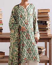 Cross Stitch Pastel Green Marina Suit- Pakistani Winter Clothing