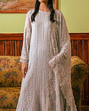 Cross Stitch Light Grey Chiffon Suit- Pakistani Chiffon Dress