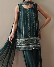Mineral Green Chiffon Suit