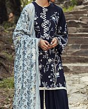 Cross Stitch Black Marina Suit- Pakistani Winter Dress