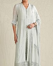 Light Grey Chiffon Suit