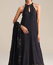 Black Chiffon Suit