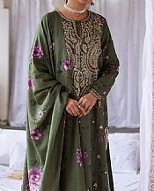 Rifle Green Khaddar Suit