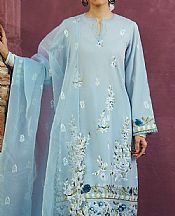 Cross Stitch Light Blue Lawn Suit- Pakistani Lawn Dress
