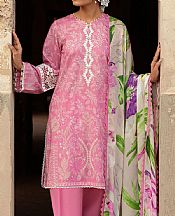 Cross Stitch Muted Pink Lawn Suit- Pakistani Designer Lawn Suits