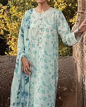 Cross Stitch Light Turquoise Lawn Suit- Pakistani Designer Lawn Suits