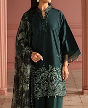 Cross Stitch Timber Green Lawn Suit- Pakistani Lawn Dress