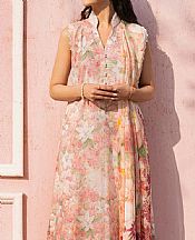 Cross Stitch Peach Lawn Suit- Pakistani Lawn Dress