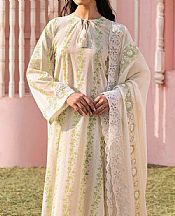 Cross Stitch Off White Lawn Suit- Pakistani Designer Lawn Suits