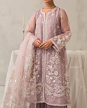 Cross Stitch Mauve Organza Suit- Pakistani Chiffon Dress