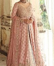 Tea Pink Chiffon Suit- Pakistani Bridal Dress