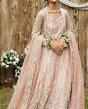 Peach Chiffon Suit- Pakistani Wedding Dress