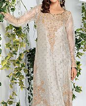 Light Grey Organza Suit- Pakistani Formal Designer Dress
