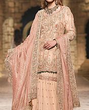 Peach Silk Suit- Pakistani Bridal Dress
