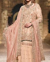 Peach Silk Suit- Pakistani Bridal Dress
