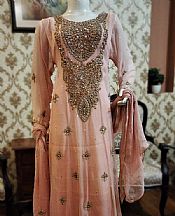 Pink Chiffon Suit- Pakistani Formal Designer Dress