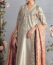 Tan Tissue Suit- Pakistani Formal Designer Dress
