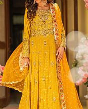 Yellow Chiffon Suit- Pakistani Party Wear Dress