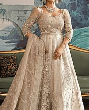 Ivory Organza Suit- Pakistani Bridal Dress